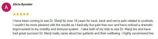 Chiropractic Yonge and St. Clair in Toronto ON Patient Testimonial Alicia