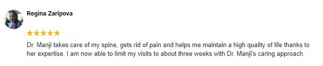Chiropractic Yonge and St. Clair in Toronto ON Patient Testimonial Regina